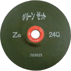 ニューレジストン NRS NRS GNZ1806-ZG24Q 重研削用砥石 グリーンゼット 180×6×22 ZG24Q 25枚 メーカー直送 代引不可 北海道沖縄離島不可