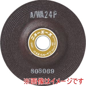 ニューレジストン NRS ニューレジストン NA1256-WA24N オフセット型研削砥石 ニューエース 125×6×22 WA24N 25枚 メーカー直送 代引不可 北海道沖縄離島不可