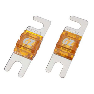 グラウンドゼロ GROUND ZERO グラウンドゼロ MIDIヒューズ 150A GZ-GZFU 150A/2 MANL 国内正規輸入品 GROUND ZERO