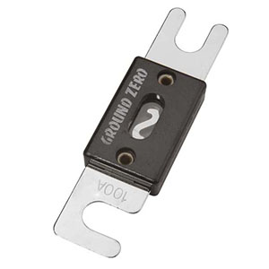 グラウンドゼロ GROUND ZERO グラウンドゼロ ANLヒューズ 100A GZ-GZFU 100A/1 ANL 国内正規輸入品 GROUND ZERO