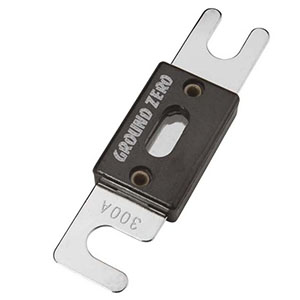 グラウンドゼロ GROUND ZERO グラウンドゼロ ANLヒューズ 300A GZ-GZFU 300A/1 ANL 国内正規輸入品 GROUND ZERO