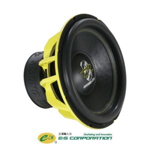 グラウンドゼロ GROUND ZERO グラウンドゼロ GZHW 38XSPL-D1 15inch 38cm 1Ω DVCサブ ウーファー 国内正規輸入品 GROUND ZERO
