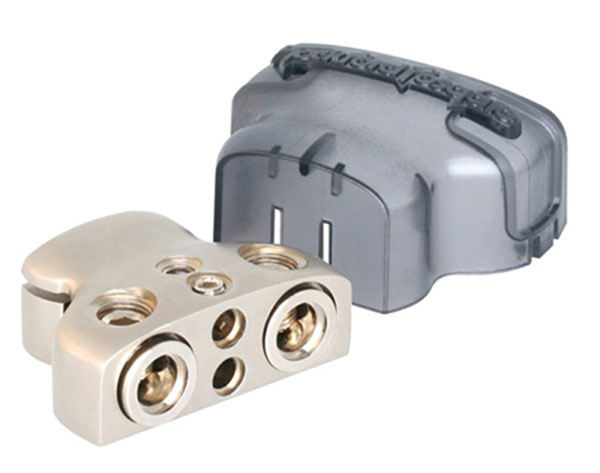  ロックフォード ROCKFORD FOSGATE ロックフォード RFDB1 バッテリーターミナル プラス + 端子・マイナス - 端子共用 D端子適合 1/0 or 4ゲージ2出力 国内正規輸入品