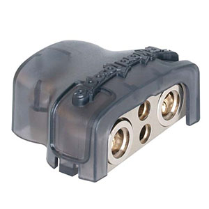 ロックフォード ROCKFORD FOSGATE ロックフォード RFDB1 バッテリーターミナル プラス + 端子・マイナス - 端子共用 D端子適合 1/0 or 4ゲージ2出力 国内正規輸入品