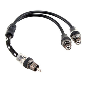 ロックフォード ROCKFORD FOSGATE ロックフォード RFITY-1M オーディオ Yアダプター 1オス-2メス 国内正規輸入品