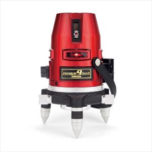 山真製鋸 YAMASHIN 山真製鋸 PM-9-TC-J レッドレーザー墨出し器 ハイパー高輝度 フルラインドット照射モデル 本体+受光器セット