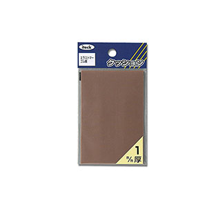 光 光 KPE-961 エラストマーゴム 茶 1×90×60mm