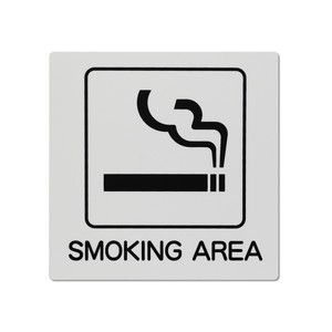 光 光 KP101-7 SMOKING AREA 100×100×1.5mm