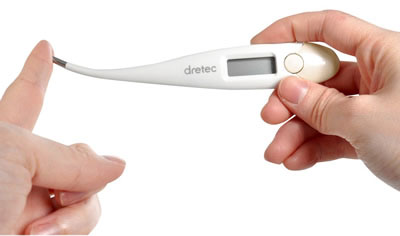  ドリテック dretec ドリテック やわらかタッチ体温計 TO-200PK
