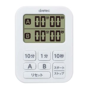 ドリテック DRITEC ミニダブルタイマー T-548WT