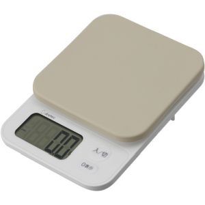 ドリテック dretec ドリテック KS-729BE デジタルスケール「ブランジェ」2kg ベージュ
