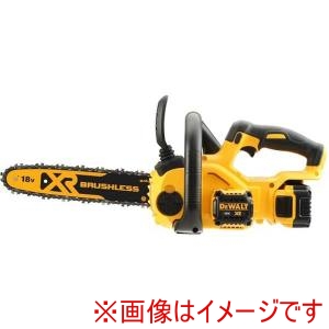 デウォルト DEWALT デウォルト DCM565P1-JP 18Vチェーンソー 25cm メーカー直送 代引不可 北海道沖縄離島不可