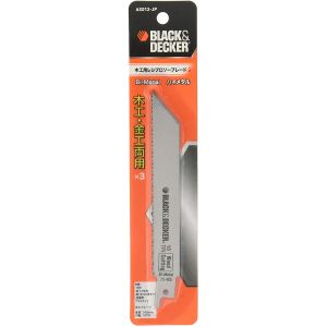 ブラックアンドデッカー BLACK&DECKER ブラックアンドデッカー A×012 モッコウブレード 3マイ -JP