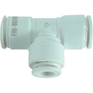 千代田通商 チヨダ FR6-88UTW ファイブ異径ユニオンティ W 白 6mmX8mm 2箇所  千代田通商