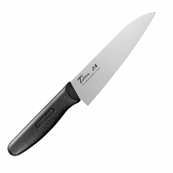  フォーエバー FOREVER フォーエバー GRT-16 銀チタンハイブリッド包丁 三徳 160mm