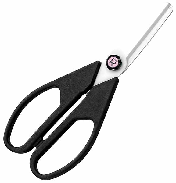  フォーエバー FOREVER フォーエバー CO-HWB 銀セラミックキッチンはさみ M 黒ハンドル
