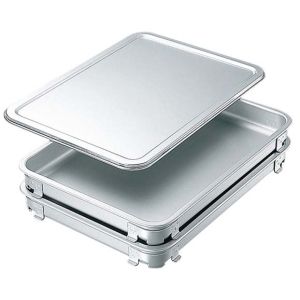 イケダ IKD イケダ エコクリーン アルミ 餃子 & 生鮮バット 6枚取 IKD