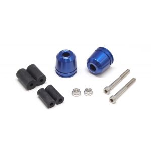 アクティブ ACTIVE アクティブ 60800022 アルミバーエンド ブルー φ33-L33