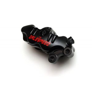 ゲイルスピード GALE SPEED ゲイルスピード GSFCAR3430AF エラボレート フロント4Pキャリパー 右 φ34-30 SMCボルト仕様 ブラック アキシャル 40mmピッチ