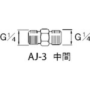 アネスト岩田 アネスト岩田 AJ-3 エアー用継手 中間 G1/4