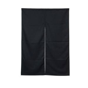 のぼり屋工房 のぼり屋工房 半間のれん ブラック 防炎 42088