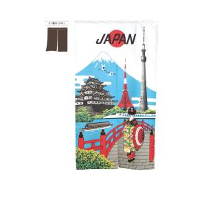 のぼり屋工房 のぼり屋工房 定番のれん 日本観光 市松レース 42186