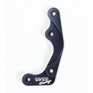 オーヴァーレーシング OVER RACING オーヴァーレーシング 83-22-12 Fキャリパーサポート BLK ブレンボ2P GROM 13-20