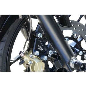 オーヴァーレーシング OVER RACING オーヴァーレーシング 83-35-11B Fキャリパーサポート ブラック ブレンボ4P/40mm YZF-R25/MT-25