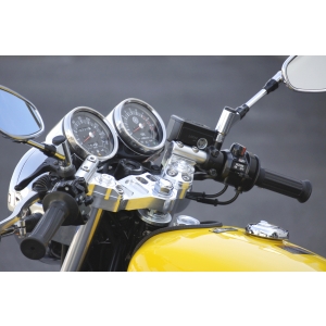 オーヴァーレーシング OVER RACING オーヴァーレーシング 55-401-12B スポーツライディングハンドルキット ブラック SR400 (FI)