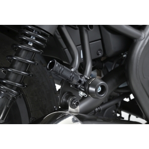 オーヴァーレーシング OVER RACING オーヴァーレーシング 59-13-04B タンデムステップスライダー BLK Rebel250