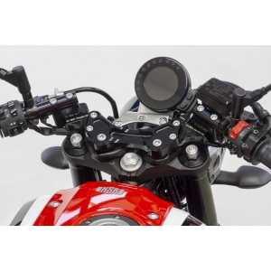 オーヴァーレーシング OVER RACING オーヴァーレーシング 55-451-12B スポーツライディングハンドルキット ブラック XSR900 20-