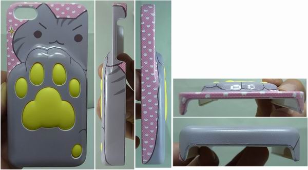  PINK COMPANY（ピンクカンパニー） i-phone5s/5用ケース　肉球Ｄ（どや顔）