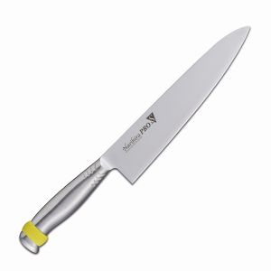富士カトラリー 藤次郎 ナリヒラ プロ S 牛刀 包丁 210mm イエロー FC-3024YL