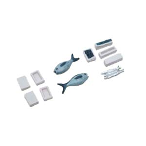 トミーテック TOMIX TOMIX 情景コレクション 情景小物079 マグロと白箱 Nゲージ トミックス