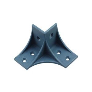 タカラ産業 タカラ産業 DIYブロック 3方コーナー ブルー 1個入