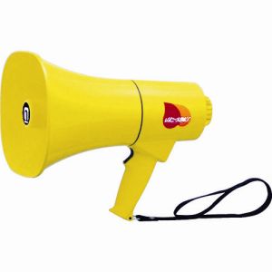 ノボル電機製作所 ノボル TS-711 レイニーメガホン 15W 防水仕様 電池別売