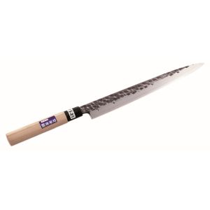豊稔企販 豊稔企販 HT-6307 光山作 安来鋼 霞研 槌目 柳刃包丁 240mm