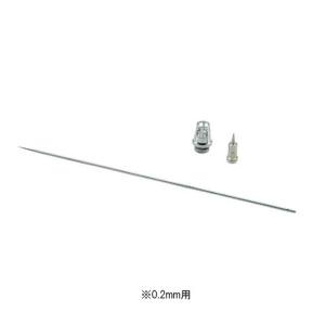 ハーダー&ステンベック ハーダー&ステンベック SZ0.2C エアブラシ コラーニ用ノズルベースセット 0.2mm シルバー