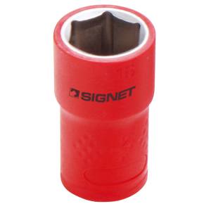 シグネット SIGNET シグネット E41616 3/8DR 絶縁ソケット 6角 16MM SIGNET