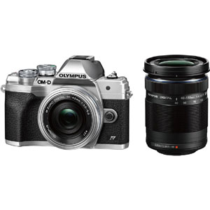 オリンパス OLYMPUS オリンパス OLYMPUS OM-D E-M10 Mark IV EZダブルズームキット シルバー