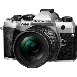 OMデジタルソリューションズ オリンパス OLYMPUS OMデジタルソリューションズ OM SYSTEM OM-5 Mark II 12-45mm F4.0 PRO レンズキット シルバー