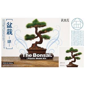 プラッツ プラッツ 1/12 ザ 盆栽 プラスチックモデルキット 肆 BON-04