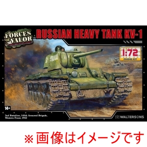 プラッツ プラッツ WS55015R ウォルター ソンズ 1/72 WW.II ソビエト軍 重戦車 KV-1 1942年型 鋳造砲塔 1942年 西部戦線
