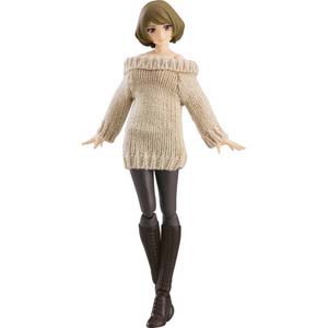グッドスマイルカンパニー グッドスマイルカンパニー figma 女性body チアキ with オフショルセーターワンピ