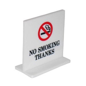 えいむ えいむ T型禁煙席 SI-13 両面 白