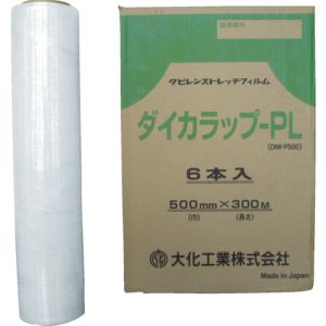 大化工業 大化工業 DIW-PL500 ダイカラップ-PL 6巻 メーカー直送 代引不可 北海道沖縄離島不可