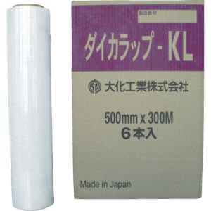 大化工業 大化工業 DIW-KL500 ダイカラップ-KL 6巻 メーカー直送 代引不可 北海道沖縄離島不可