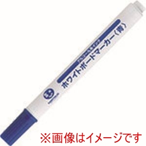 プラス プラス H036J-BL 381362 ボードマーカーE 中字青12本 H036J-BL