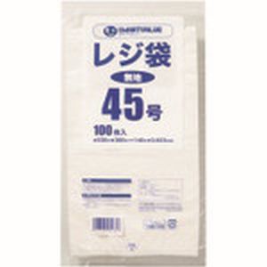 ジョインテックス ジョインテックス B945J 708128 レジ袋 45号 100枚 メーカー直送 代引 北海道沖縄離島不可