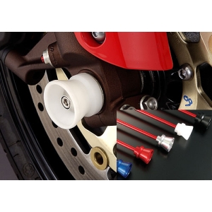 アグラス AGRAS アグラス 344-500-A0S Fアクスルプロテクター ファンネルシルバー アルミ DUCATI AGRAS
